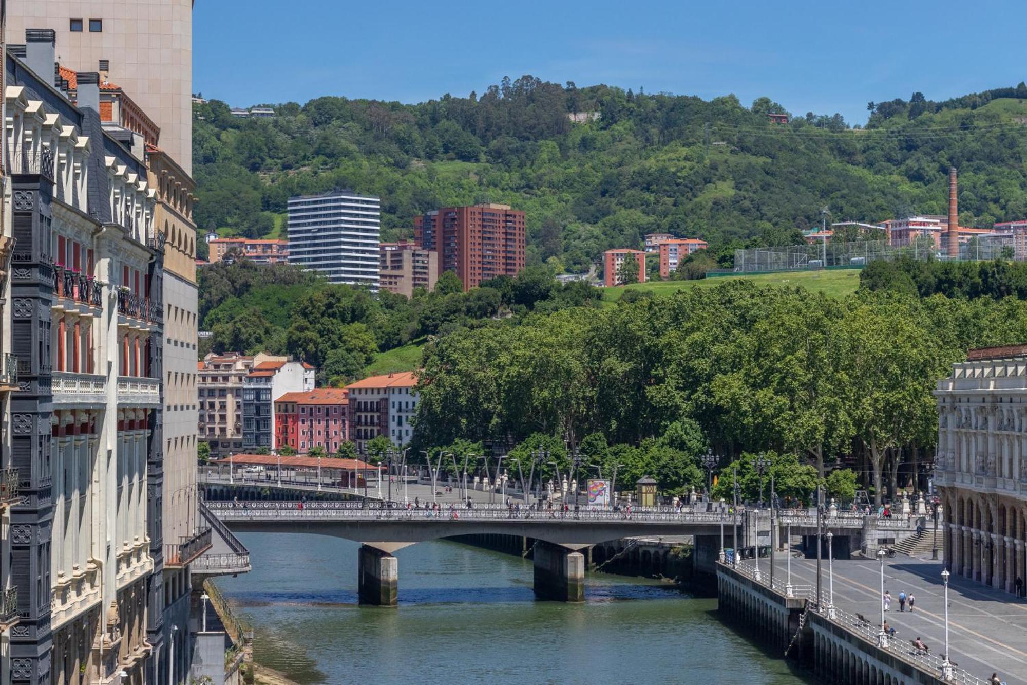Apartamento Con Vistas A La Ria Bilbao Exterior foto